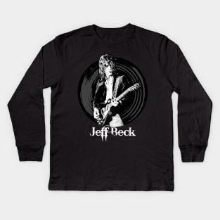 Jeff Beck - Guitar Legend Kids Long Sleeve T-Shirt